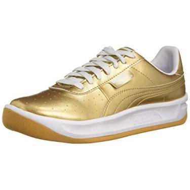 Imagem de PUMA Baby California Kids Sneaker, Team Gold White, 8 M US Toddler
