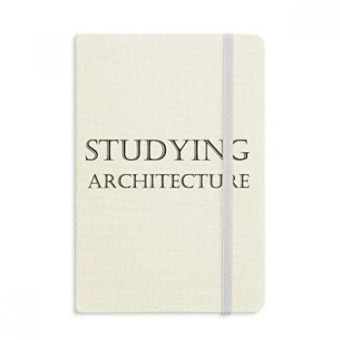Imagem de Caderno de frases curtas para estudar, arquitetura, capa dura oficial, diário clássico