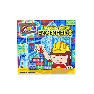 Imagem de PEQUENO ENGENHEIRO - MDF - 150 PC - CX PAPEL - COLORIDO