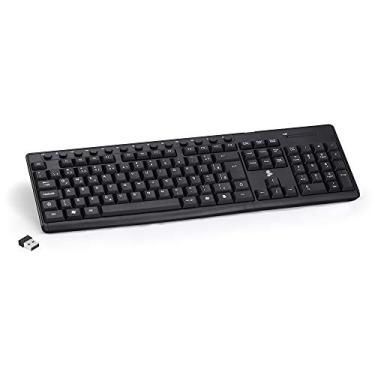 Imagem de 5+ Teclado Sem Fio 5+ Office TW-500 2.4GHz Preto
