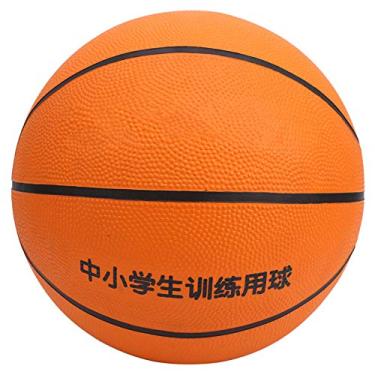 Imagem de Labuduo Basquete interno e absorvente de suor, bola de basquete laranja, resistente à abrasão para adultos e crianças para amantes de basquete ao ar livre/interno