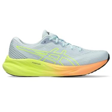 Imagem de ASICS Tênis de corrida feminino Gel-Pulse 15, Cinza claro/amarelo seguro, 39
