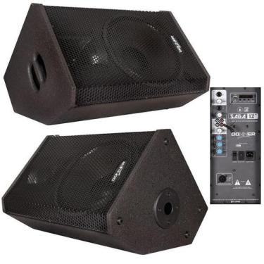 Imagem de Kit Monitor Retorno ativo 12" + Passiva 250W SAGA + Cabo - Donner