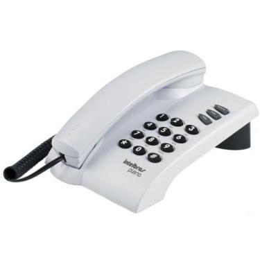 Imagem de Telefone com Fio e com chave Cinza Pleno Intelbras