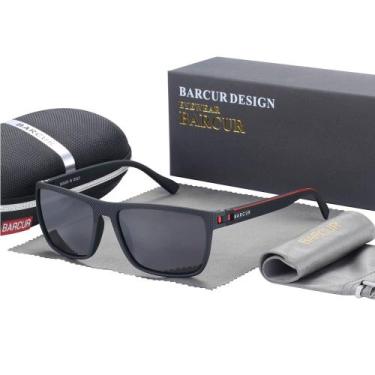 Imagem de Óculos de sol para homens polarizados fishingtravel tr90 - BARCUR, Ver