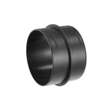 Imagem de VekAuto Conector de duto de duto de junção de ar reto do conector do aquecedor de ar do carro 2,95'' 75 mm OD preto acessórios automotivos