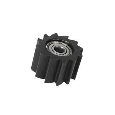 Imagem de ACROPIX Guia de roda tensor deslizante de corrente de furo de 8 mm em formato serrilhado preto para Kawasaki KX250F KX450F Bike 2006-2016 peças de carro