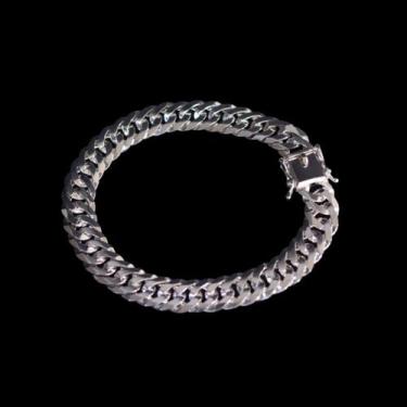 Imagem de Pulseira Duplo Grumet - 21cm 10mm Fecho Gaveta I Prata 925 - realeza92