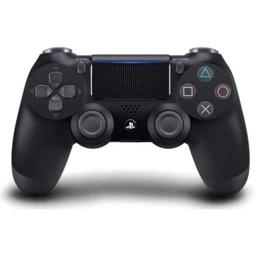Imagem de Controle Compativel Com PS4 Sem Fio Preto - Dualshock 4, Compatível com PlayStation 4 Pro + Fone Gamer Premium com Microfone