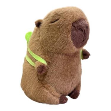 Imagem de Pelúcia Capivara de Mochila Capituga 20cm - Polibrinq