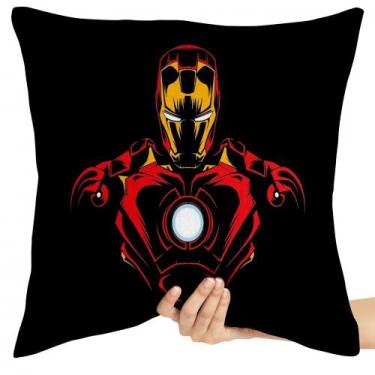 Imagem de Almofada 45x45 cheia Homem de Ferro minimalista - Empório Dutra