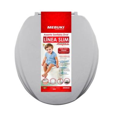 Imagem de Tampa Pra Vaso Sanitário Almofadado Deca Oval 1.6gpf 6.0lpf - Mebuki, 