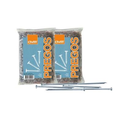 Imagem de Prego 17x27 c/ Cabeça polido 800g Civitt