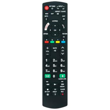 Imagem de Controle remoto de substituição N2QAYB001221 para Panasonic TV N2QAYB001221