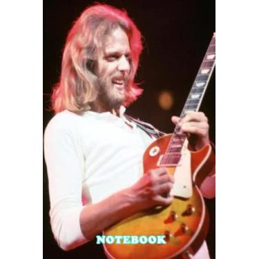 Imagem de Notebook : Weekly Planner Don Felder The Eagles Rock band Notebook 100 pages | Collage Lined Pages Journal | Thankgiving Notebook | Diary For Students, Teens, and Kids #202
