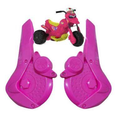 Imagem de Protetor Disco Garfo Moto Elétrica Xt3 Rosa - SM