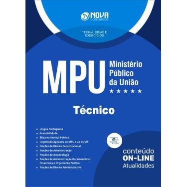 Imagem de Apostila MPU - Técnico - Nova Concursos