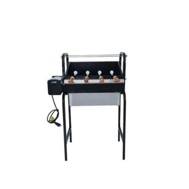 Imagem de Churrasqueira Lobo Canadense com Braseiro + 4 Espetos - Lobo Churrasqu