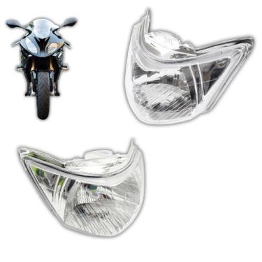 Imagem de Farol Bloco Optico Honda Biz 125 2006 A 2010 Completo Iluminacão - @me