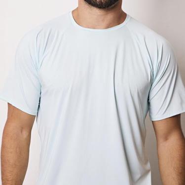 Imagem de Camiseta Masculina Poliéster Dry Fit - Move Sports, Azul claro, G
