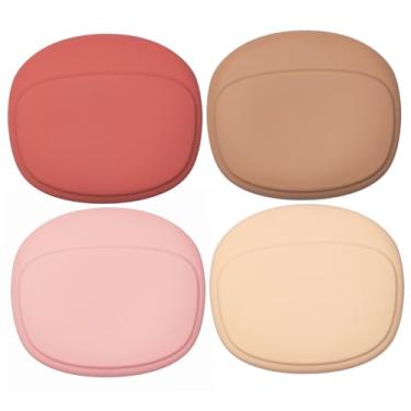 Imagem de Capa para fone de ouvido, 4 peças de capa de silicone macio de 8,89 cm, bolsa de armazenamento portátil de EVA, capa de fones de ouvido com fio resistente à sujeira para fone de ouvido, fones de