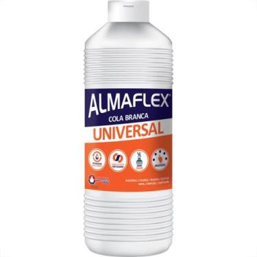 Imagem de Cola Branca Almaflex Pva Universal 1Kg 814 2058 - ALMATA, Branco