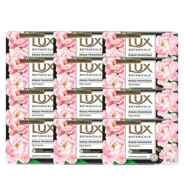 Imagem de Kit 12 und Sabonete Lux Botanicals Rosas Francesas 85g