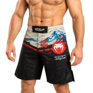 Imagem de Bermuda Masculina Venum Temple Warrior MMA Jiu Jitsu Muay Thai-Masculino
