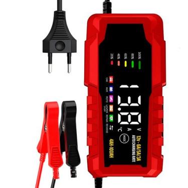 Imagem de Carregador Inteligente Bivolt para Baterias de Carro e Moto - shop mix