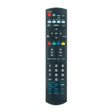 Imagem de ALLIMITY Controle remoto de substituição N2QAYB000220 compatível com Panasonic 4K OLED Smart TV TH42PZ85UA TH46PZ800U TH-46PZ800U TH-50PZ85U TH-46PZ800 TH-50PZ85 TH-42PZ85 TH-42PZ85 TH-42PZ885 5UA