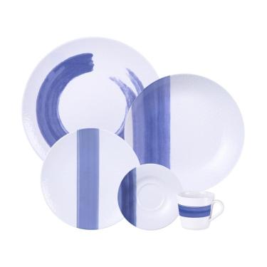 Imagem de Aparelho De Jantar Tramontina Soho Em Porcelana Decorada 20 Peças