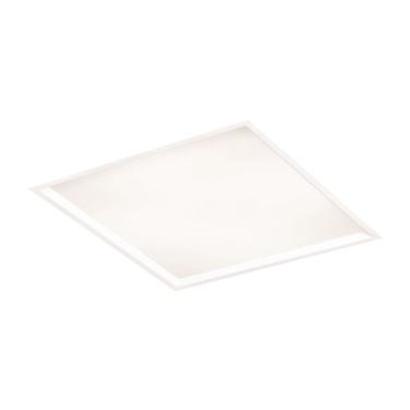 Imagem de Plafon De Embutir Newline Slim Ii 593 Led 61cm Bivolt Branco 3000k Luz Amarela
