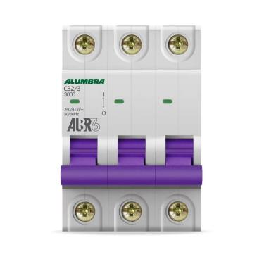 Imagem de Disjuntor Din Tripolar Alumbra - C32/3 - 32a