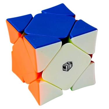 Imagem de Cubo Mágico Wingy V2 Skewb Magnético Concave X-Man Design – Profissional, Alta Performance para Speedcubing, Puzzle 3D de Precisão