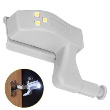 Imagem de Luminária Dobradiça Led Para Armário Sensor Automático - Embralumi