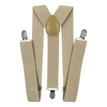 Imagem de Suspensórios Masculino Feminino Largo Plus Size Gg Ajustavel - RPires,