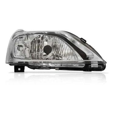 Imagem de Farol Dianteiro Logan 2007 A 2010 Máscara Cromada - Automotive Imports
