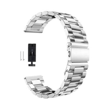 Imagem de Pulseira De Metal Em Aço Inoxidável De 22mm 20mm Para Samsung Galaxy W