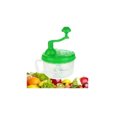 Imagem de Processador manual de alimentos para picador de frutas e vegetais - Li
