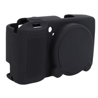 Imagem de Akozon Capa Protetora Adequada para Câmera Gr3 Gr3x, Antiderrapante, Anti Arranhões, Fina, Macia, Silicone, Capa de Câmera (Preto)
