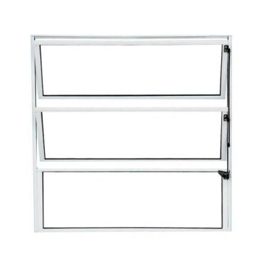 Imagem de basculante 60x60 branco - ALLO ESQUADRIAS