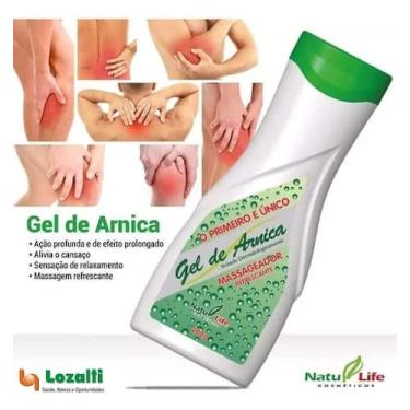 Imagem de Gel de Arnica Massageador. De - Nati Life