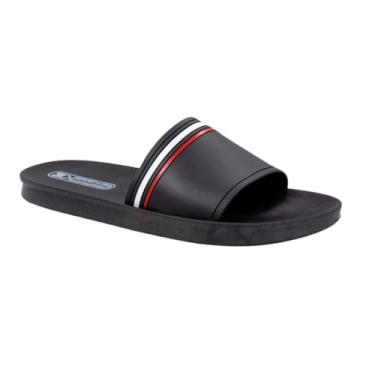 Imagem de Chinelo Slide Beat Sandrini Masculino Leve Antiderrapante (Preto, BR, Adulto, Numérico, 39)