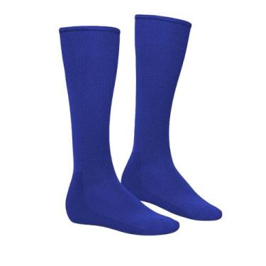 Imagem de Meia esportiva futebol - SELENE, Azul, 34/38