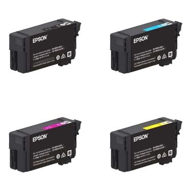 Imagem de Cartucho De Tinta Epson T40w Kit 4 Cores T40w1 T3170m T3170 T5170 80ml Original