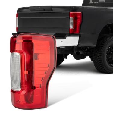 Imagem de Autoverve Luzes traseiras servem para Ford F250 F-250 F350 F-350 Super Duty 2017 2018 2019 tampa traseira de freio de halogêneo traseira traseira conjunto de lente lado direito do passageiro FO2801256