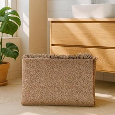 Imagem de Manta Para Sofá Gigante Luxo King 3.0x1.8M Grande 2,40X1,80m Pop 2.10x1.4M Premium De Algodão Capa Decorativa Protetora (FLOR DO SERTÃO CARAMELO)