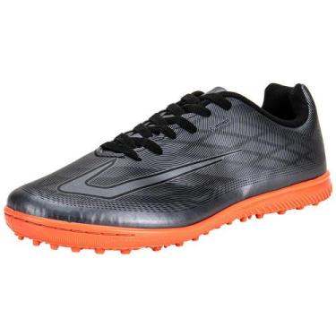 Imagem de Chuteira society top slick iv topper tp04150006, Cinza, Preto, 39