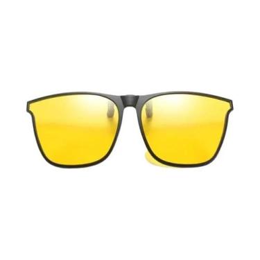 Imagem de Óculos De Sol Polarizados Masculinos Com Clip, Visão Noturna, Antirref