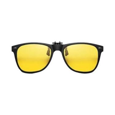 Imagem de Óculos De Sol Polarizados Masculinos Com Clip, Visão Noturna, Antirref